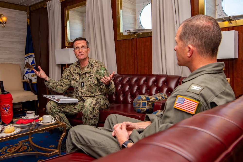 Judge Advocate General Visits USS Carl Vinson (CVN 70)