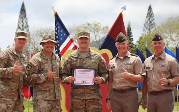 25th Infantry Division Hosts Volunteer Recognition Ceremony