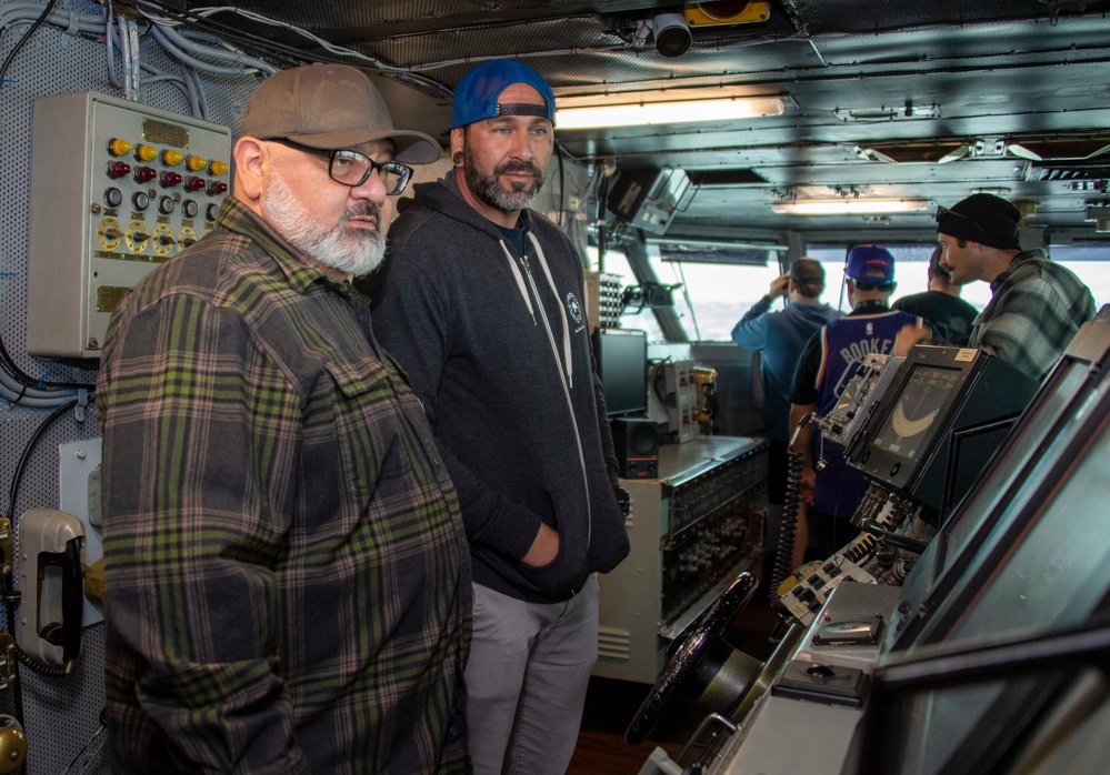 Aspire Center Veterans Tour USS Carl Vinson (CVN 70)