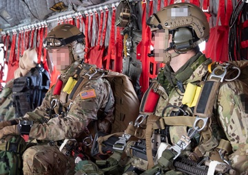 Green Berets execute MFF jump during Swift Response 24
