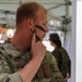 U.S. Army soldiers host a static display at a Polish Constitution Day celebration