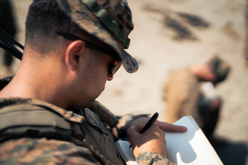 Balikatan 24: 3rd LCT conducts an operations orders brief with PMC