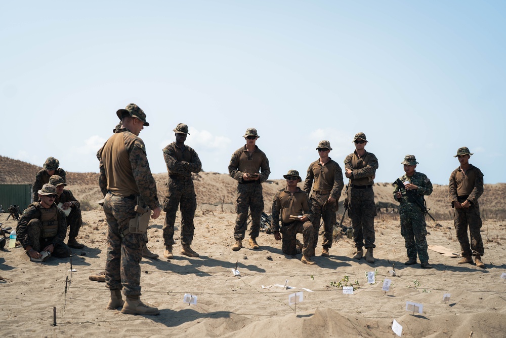 Balikatan 24: 3rd LCT conducts an operations orders brief with PMC