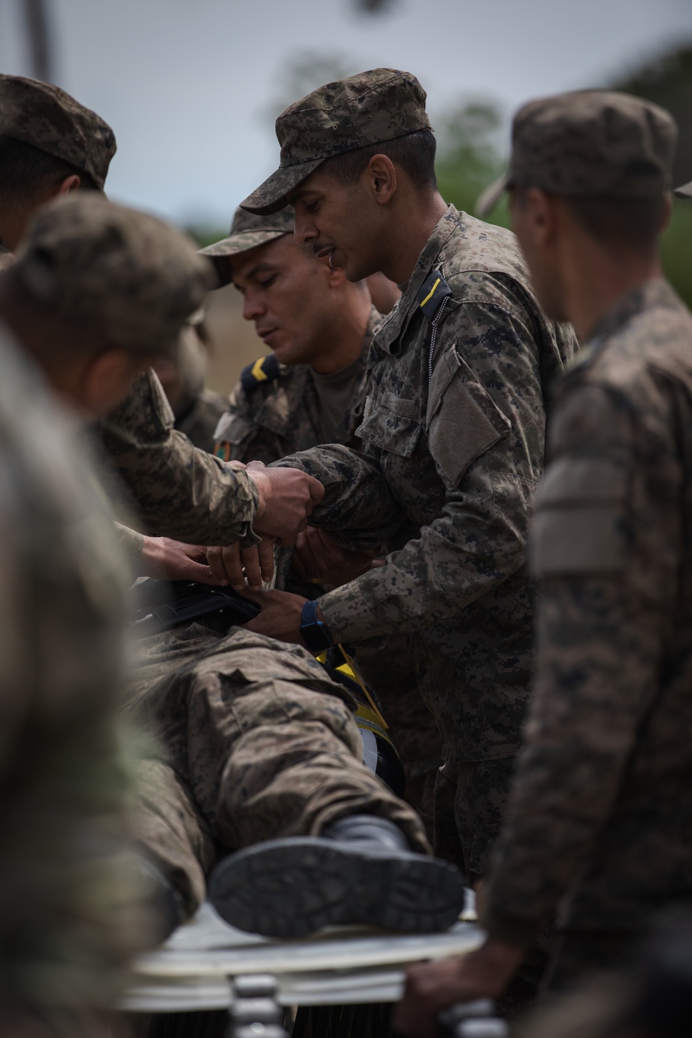 US, Tunisian forces train on emergency decontamination procedures at African Lion 2024
