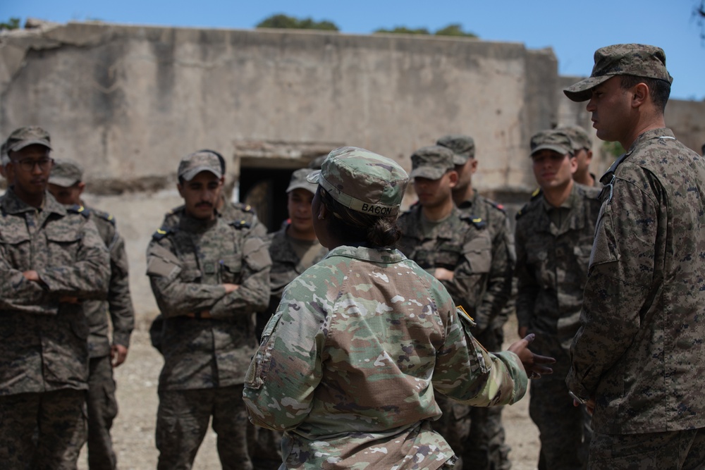 US, Tunisian forces train on emergency decontamination procedures at African Lion 2024