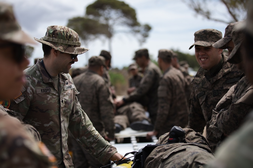 US, Tunisian forces train on emergency decontamination procedures at African Lion 2024