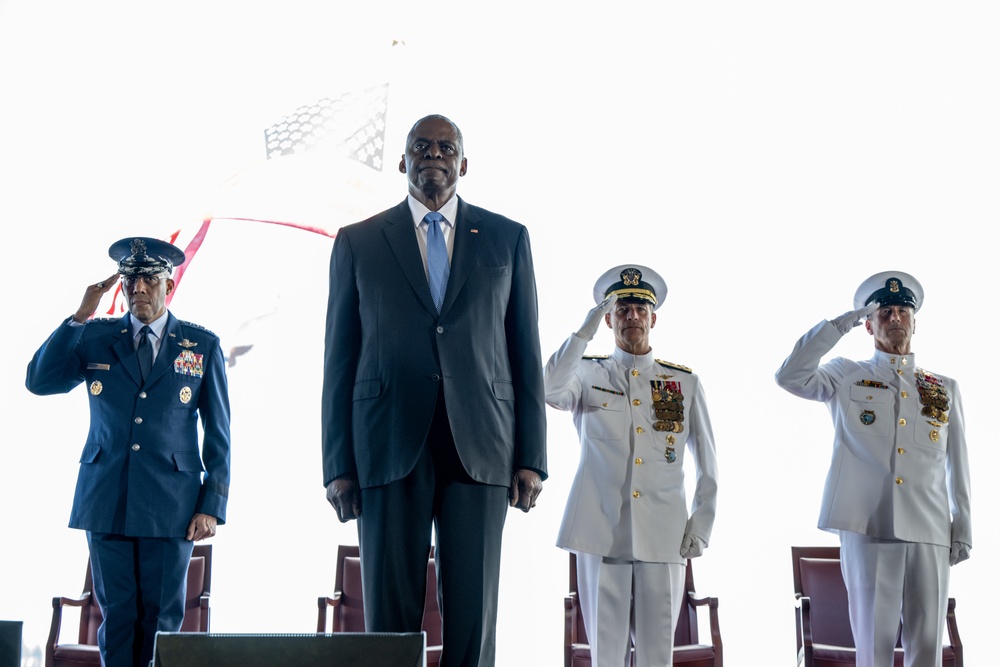 U.S. Indo-Pacific Command change of command ceremony