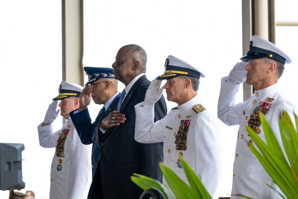 U.S. Indo-Pacific Command change of command ceremony