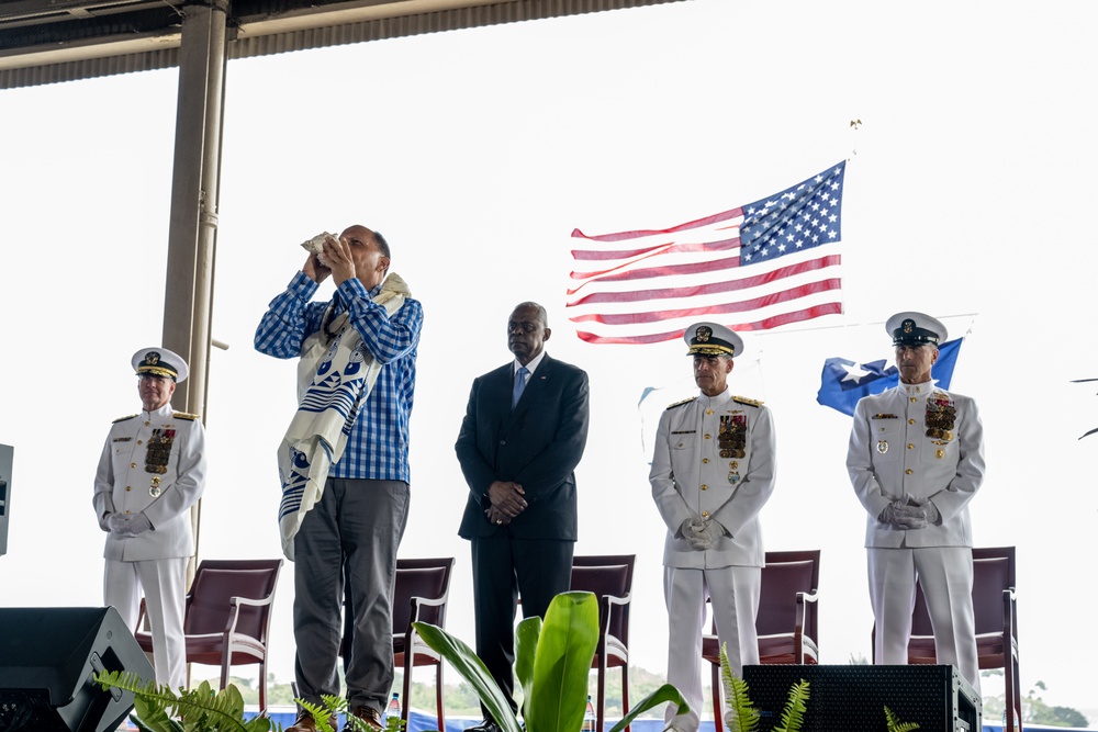 U.S. Indo-Pacific Command change of command ceremony