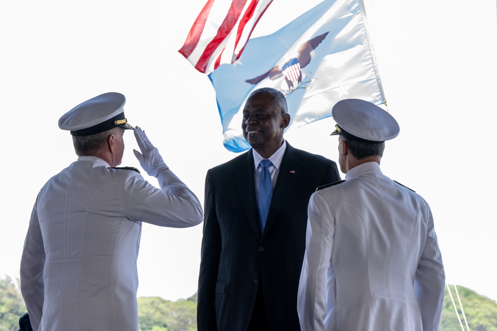 U.S. Indo-Pacific Command change of command ceremony