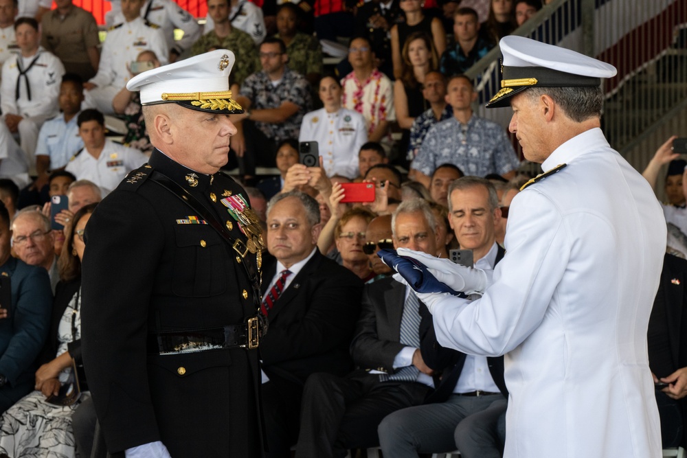 U.S. Indo-Pacific Command change of command ceremony