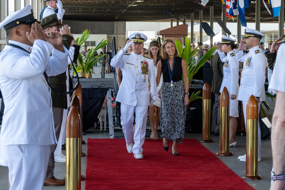 U.S. Indo-Pacific Command change of command ceremony