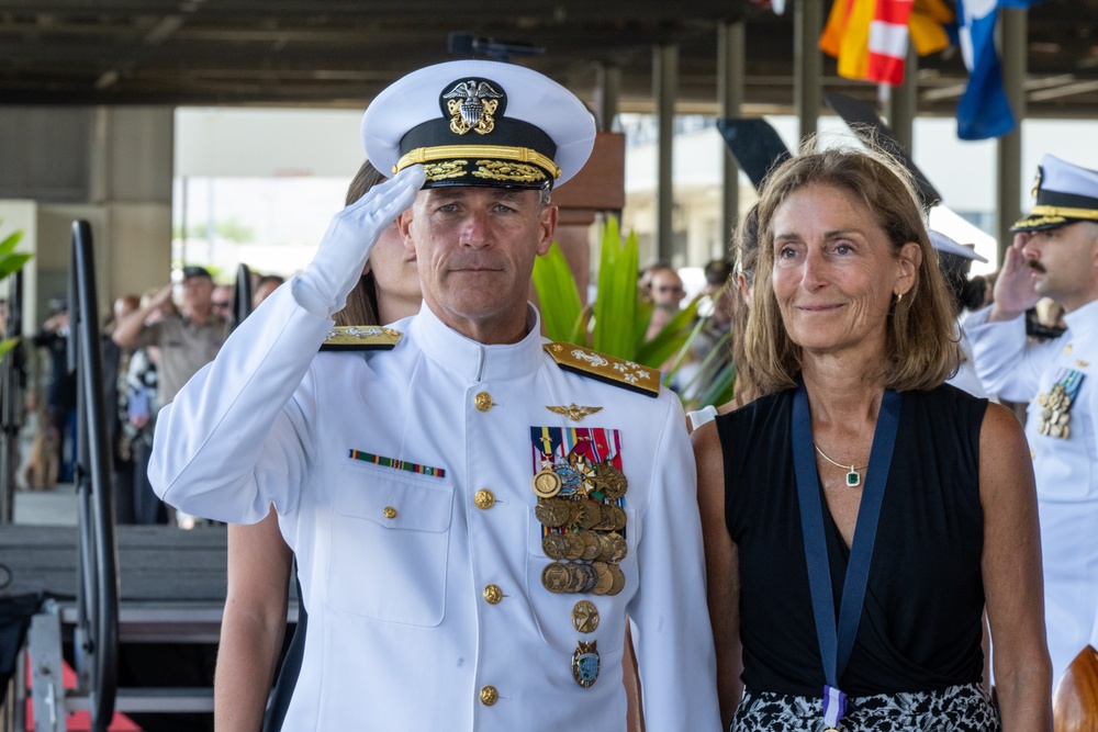 U.S. Indo-Pacific Command change of command ceremony