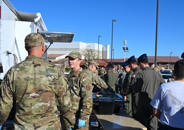 Copperheads train with Disaster Relief Mobile Kitchen Trailer