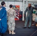 Commander of Carrier Air Wing (CVW) 7 teaches embarked international staff