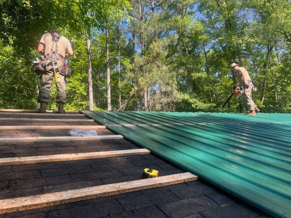 187FW CE helps renovate Camp Kiwanis Girl Scout Camp