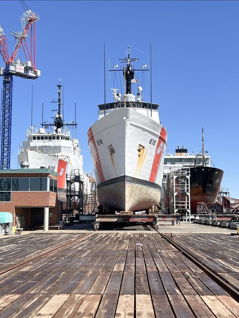 DVIDS - Images - US Coast Guard Cutter Diligence undergoes maintenance ...