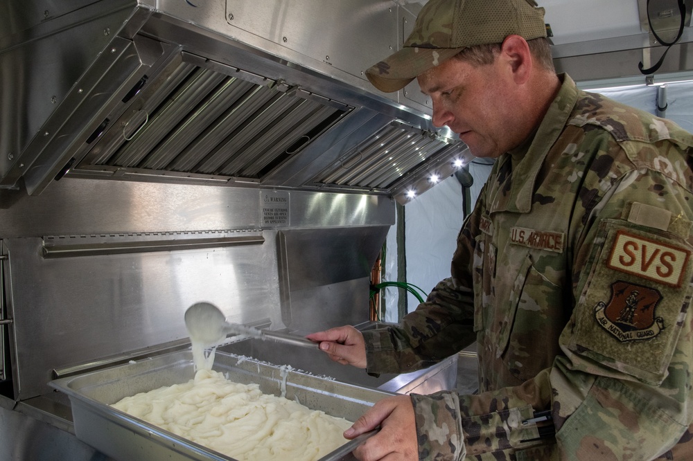 131st Force Support Squadron integrates new expeditionary kitchen