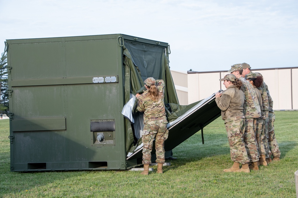 131st Force Support Squadron integrates new expeditionary kitchen