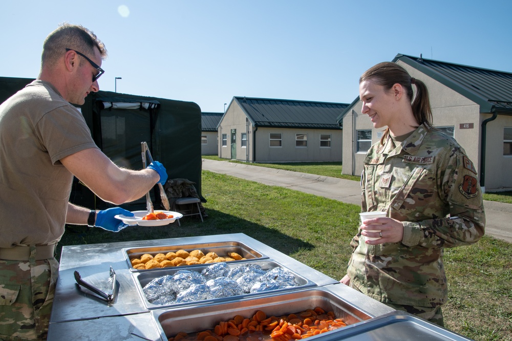 131st Force Support Squadron integrates new expeditionary kitchen