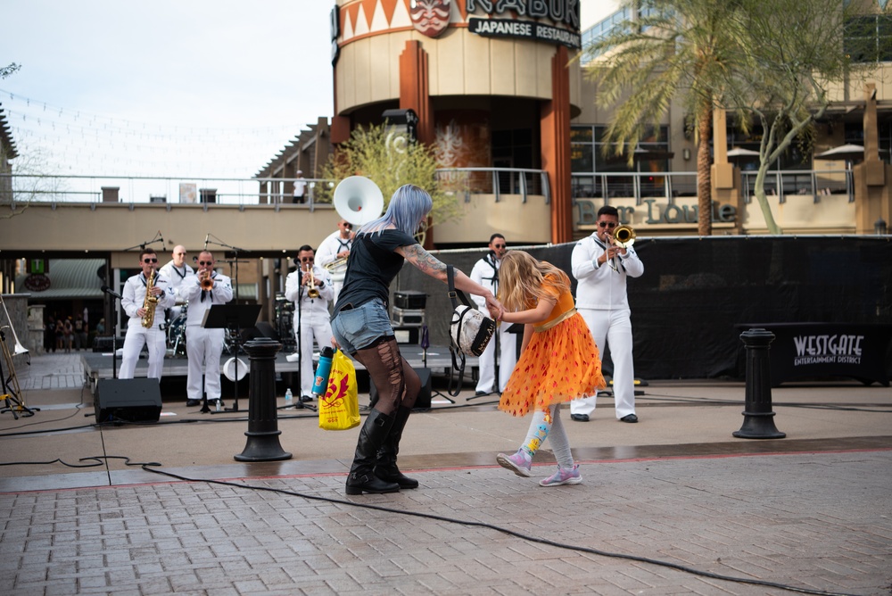 Navy Band Southwest Performs at Phoenix Navy Week 2024