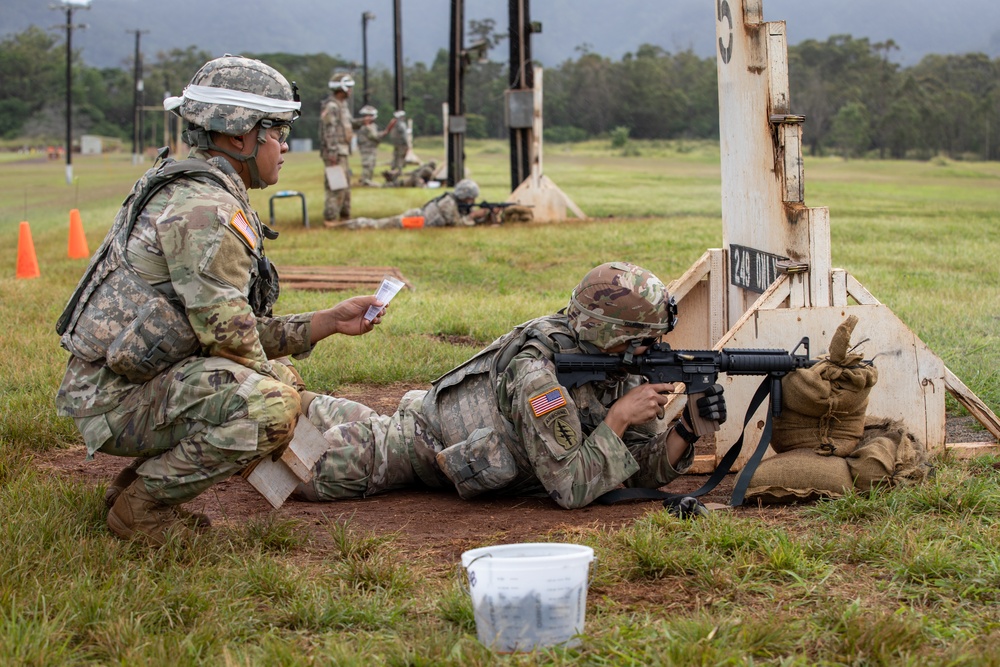 103rd Troop Command Conducts Annual Weapons Qualifications