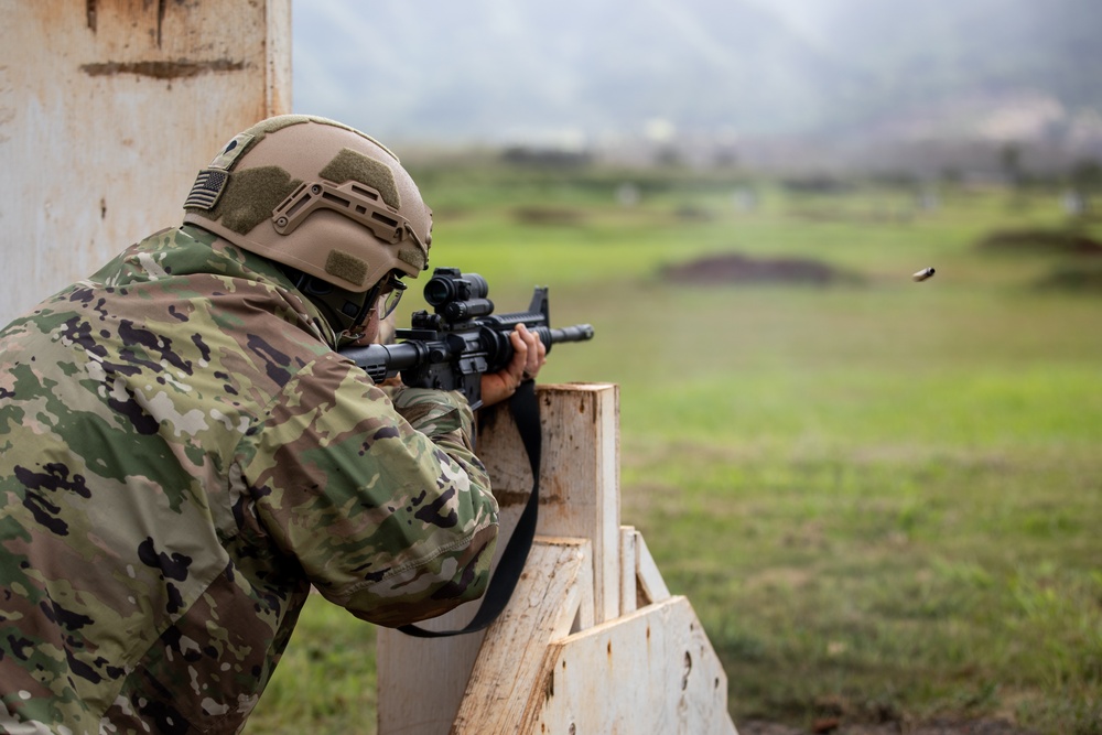 103rd Troop Command Conducts Annual Weapons Qualifications