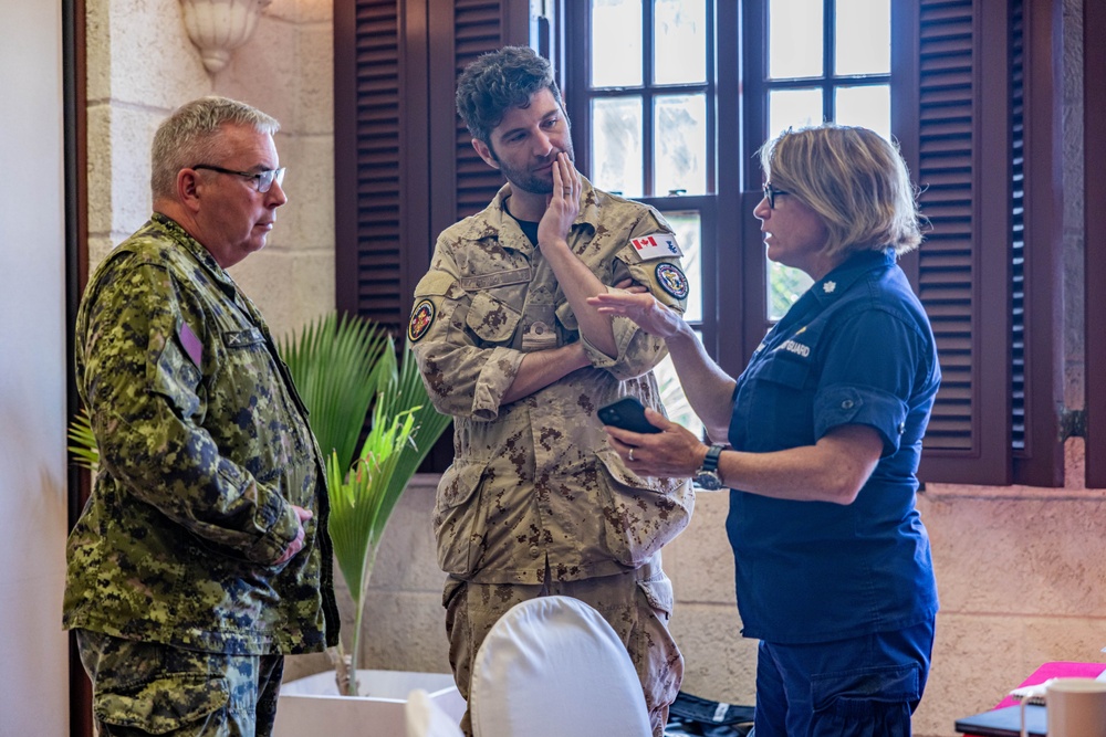 Combined Exercise Control Group orients before the start of TRADEWINDS 24