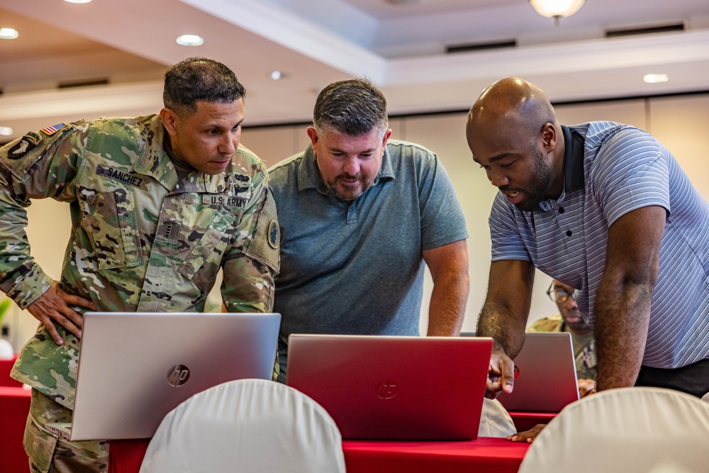 Combined Exercise Control Group orients before the start of TRADEWINDS 24