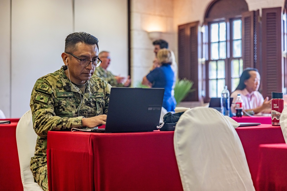 Combined Exercise Control Group orients before the start of TRADEWINDS 24