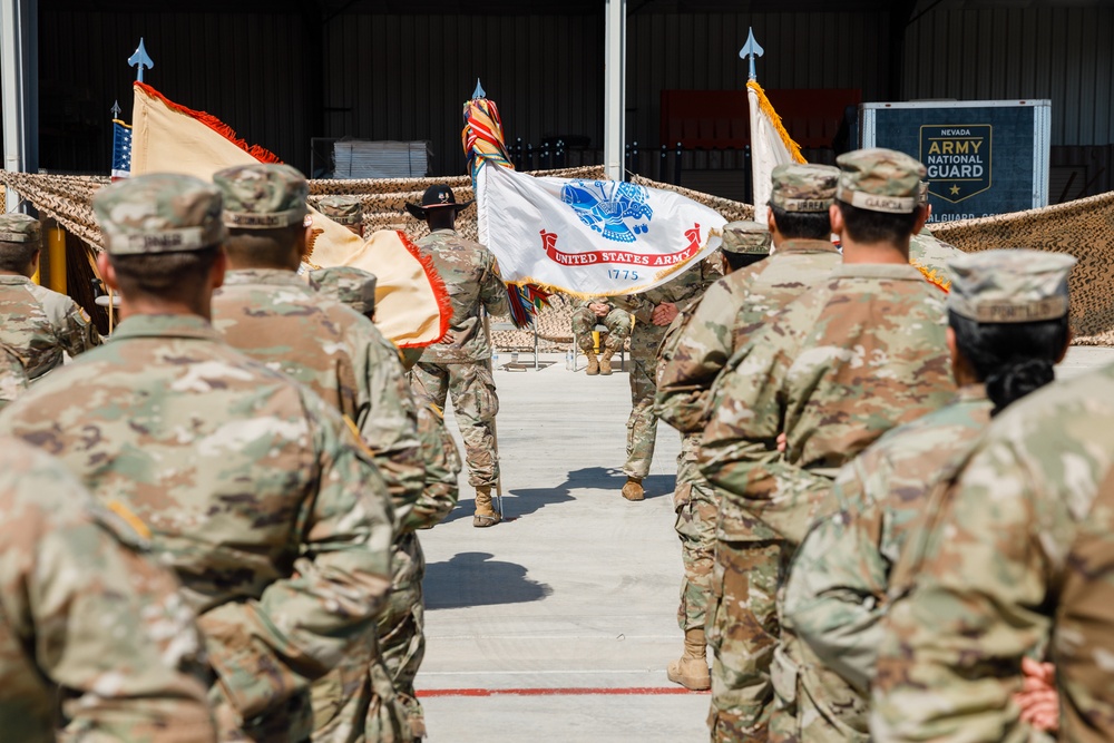 Nevada Army Guard welcomes new state command sergeant major