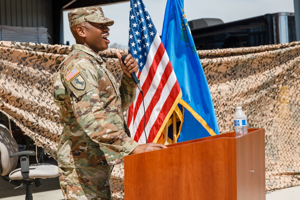 Nevada Army Guard welcomes new state command sergeant major