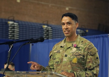 74th Troop Command HHC Recognizes Change in Leadership