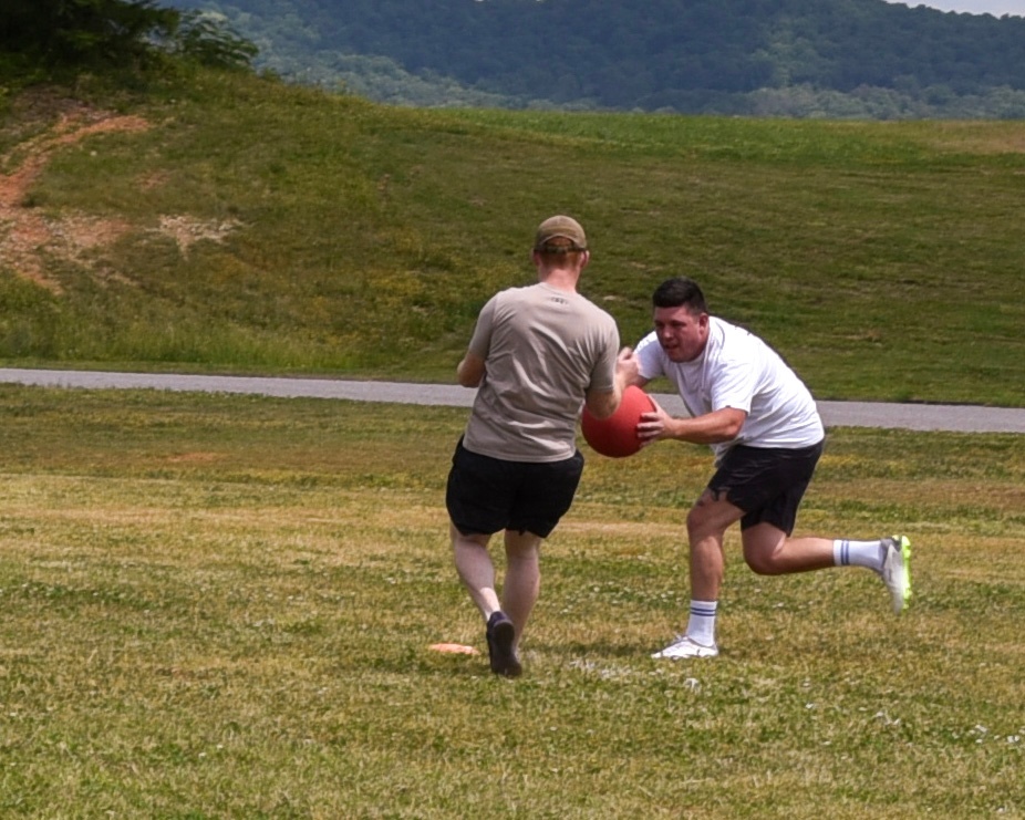 117 ARW members participate in Enlisted Advisory Council Kickball Tournament