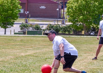 117 ARW members participate in Enlisted Advisory Council Kickball Tournament