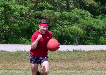 117 ARW members participate in Enlisted Advisory Council Kickball Tournament