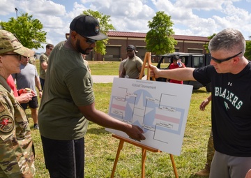 117 ARW members participate in Enlisted Advisory Council Kickball Tournament
