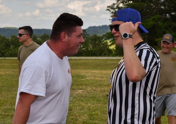 117 ARW members participate in Enlisted Advisory Council Kickball Tournament