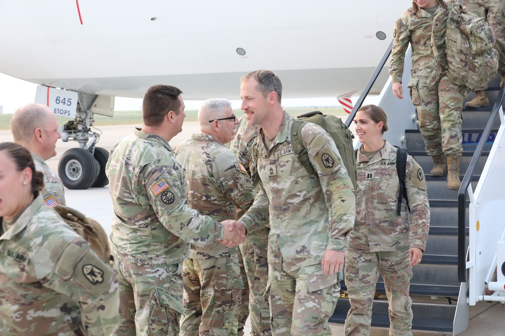 1889th Regional Support Group redeploys from Operation Inherent Resolve.