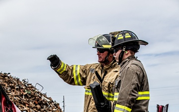 Montana Army National Guard’s 1050th, 1051st, and 1052nd Firefighter Detachments conduct vehicle extrication training.