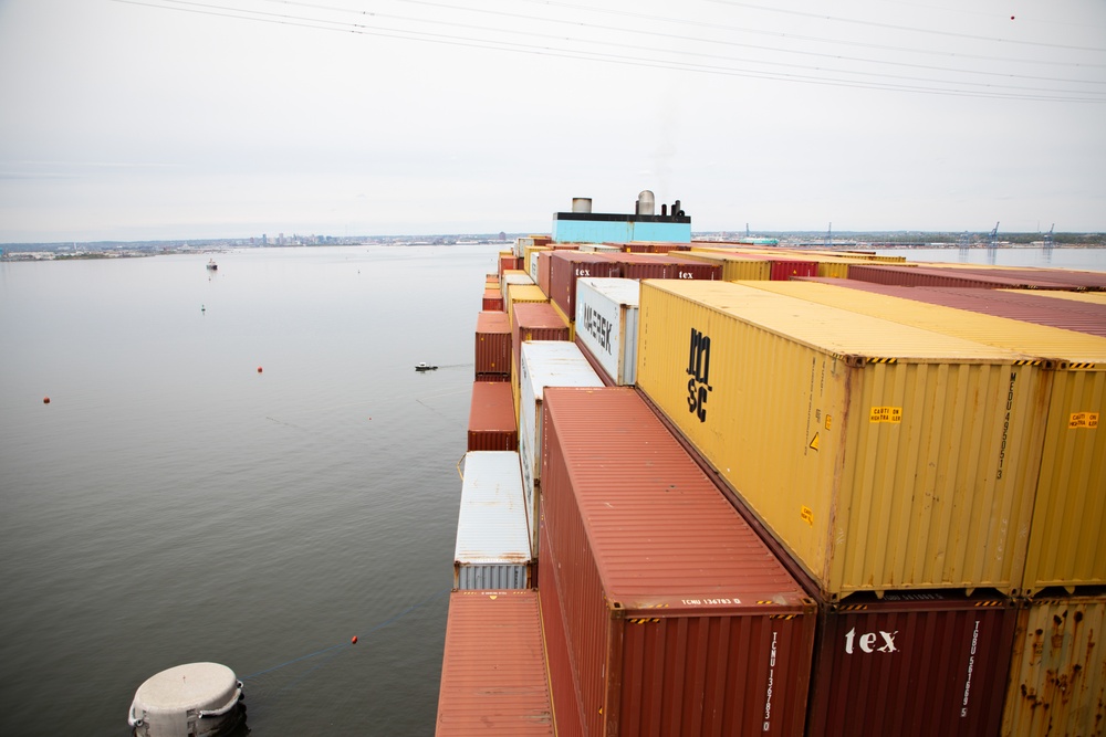 Unified Command continues debris and wreckage removal of Key Bridge