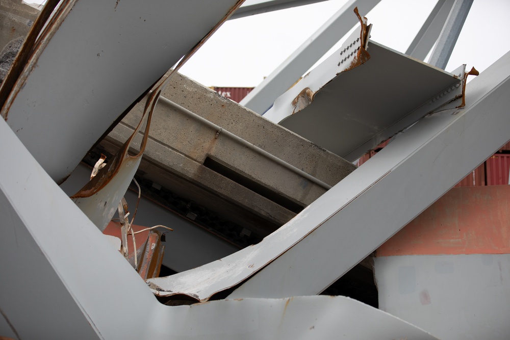 Unified Command continues debris and wreckage removal of Key Bridge