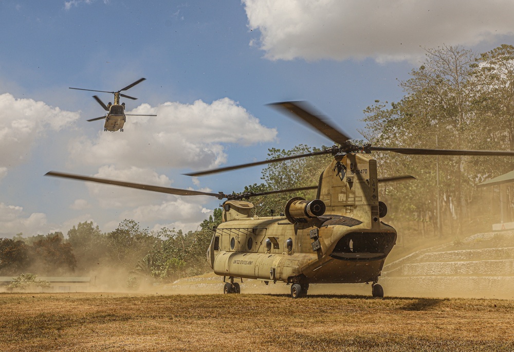 Balikatan 24: 2nd Battalion, 27th Infantry Regiment, 3rd Infantry Brigade Combat Team, 25th Infantry Division conducts air assault operations