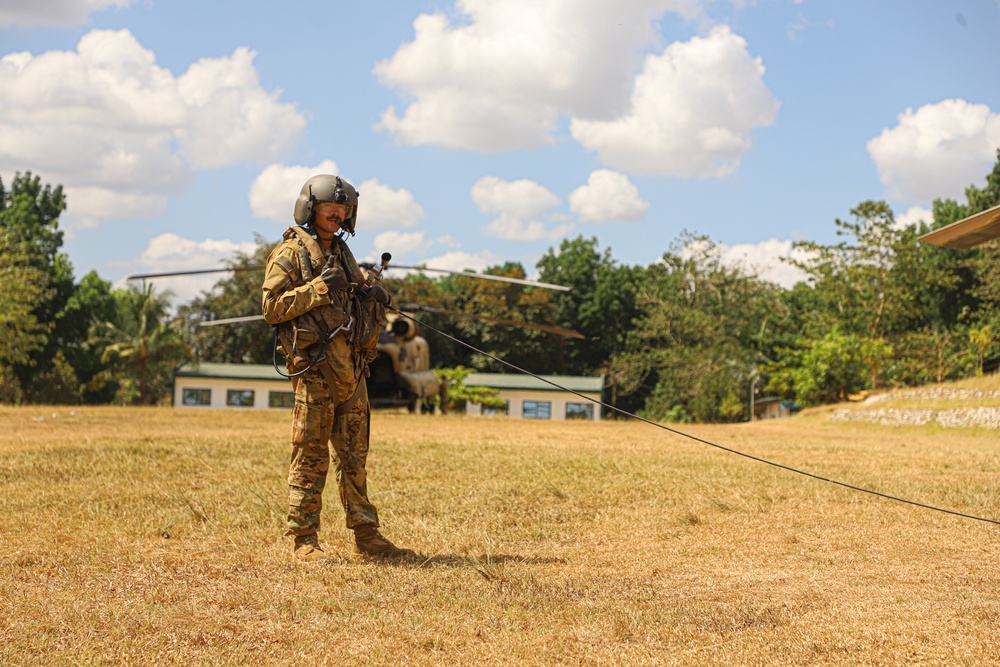 Balikatan 24: 2nd Battalion, 27th Infantry Regiment, 3rd Infantry Brigade Combat Team, 25th Infantry Division conducts air assault operations