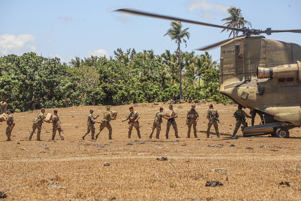 Balikatan 24: 2nd Battalion, 27th Infantry Regiment, 3rd Infantry Brigade Combat Team, 25th Infantry Division conducts air assault operations