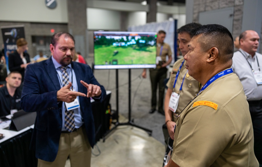 Marines, Allies participate in Wargaming exhibit during Modern Day Marine 2024