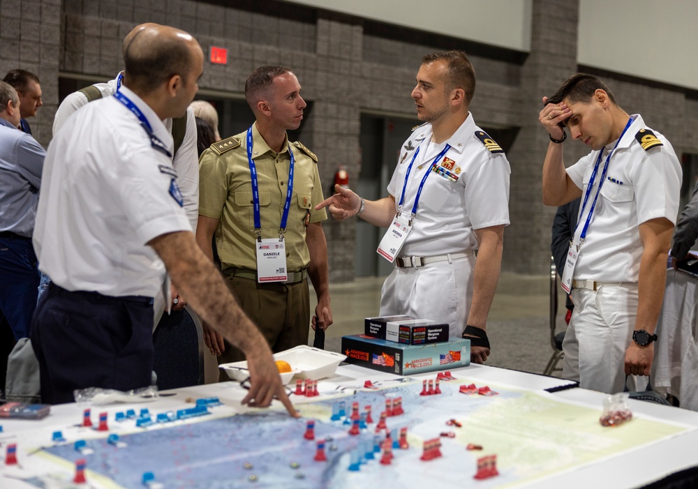 Marines, Allies participate in Wargaming exhibit during Modern Day Marine 2024