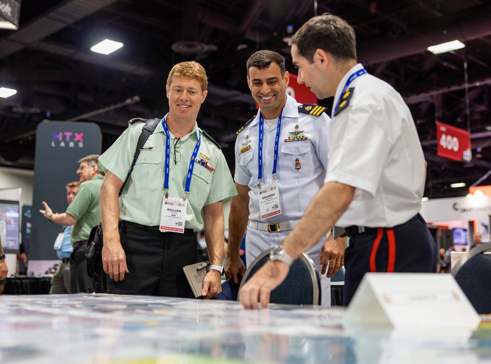 Marines, Allies participate in Wargaming exhibit during Modern Day Marine 2024