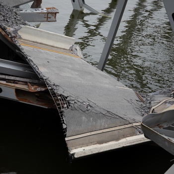 Unified Command continues debris and wreckage removal of Key Bridge