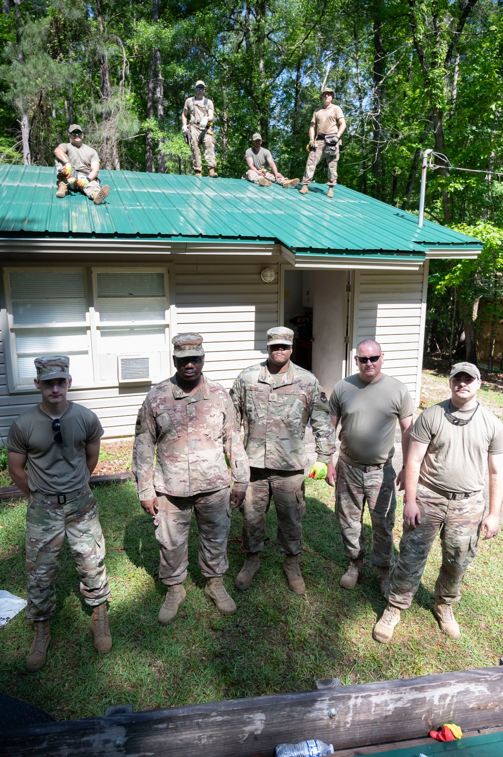 187FW CE helps renovate Camp Kiwanis Girl Scout Camp